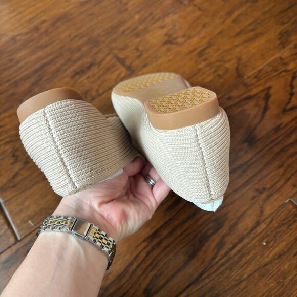 NWOB VIVAIA Margot Mary-Jane Flats Square-Toe Washable Sz 5 Capsule Wardrobe - Picture 5 of 7